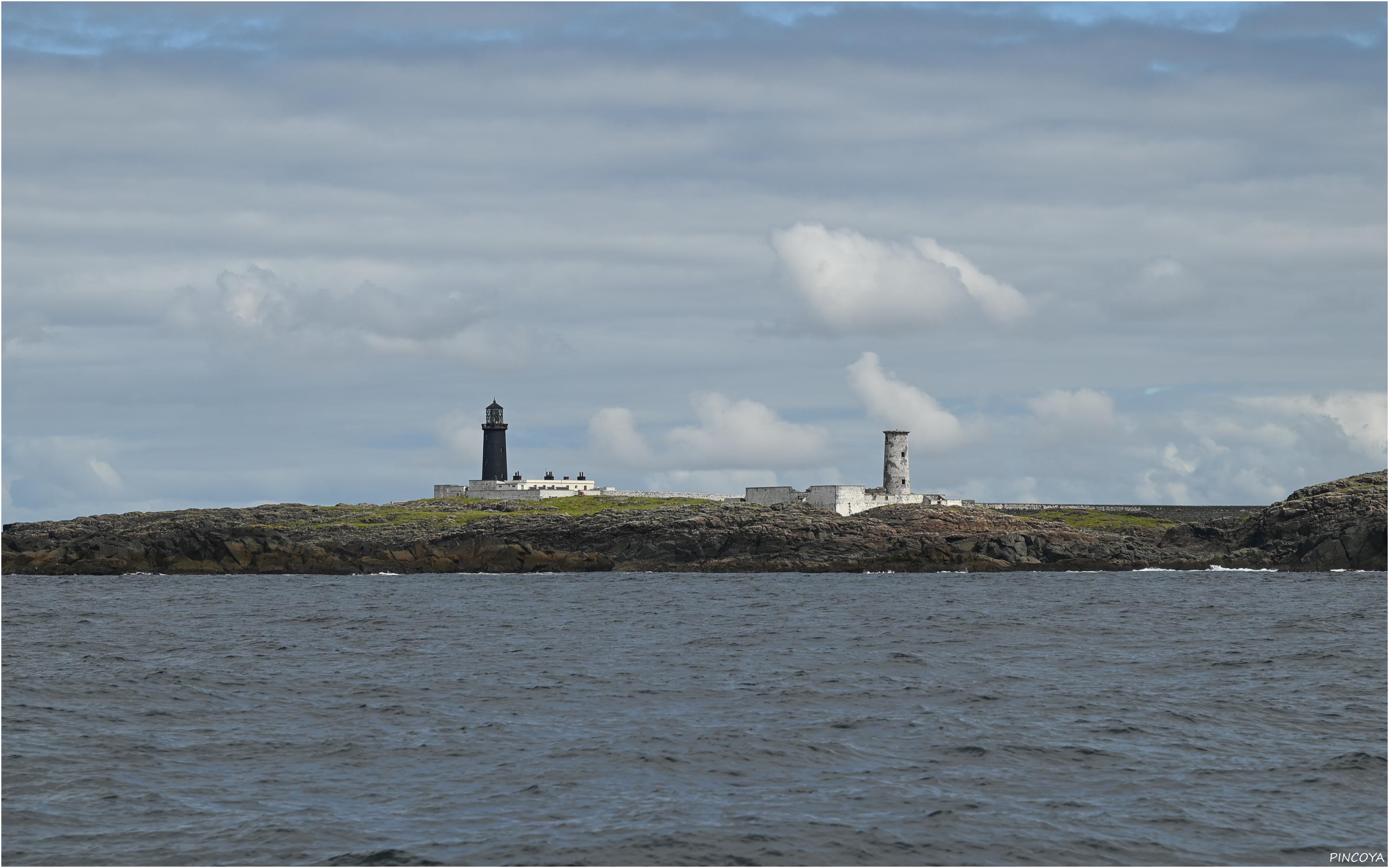 „Slyne Head mit altem und neuen Leuchtturm“