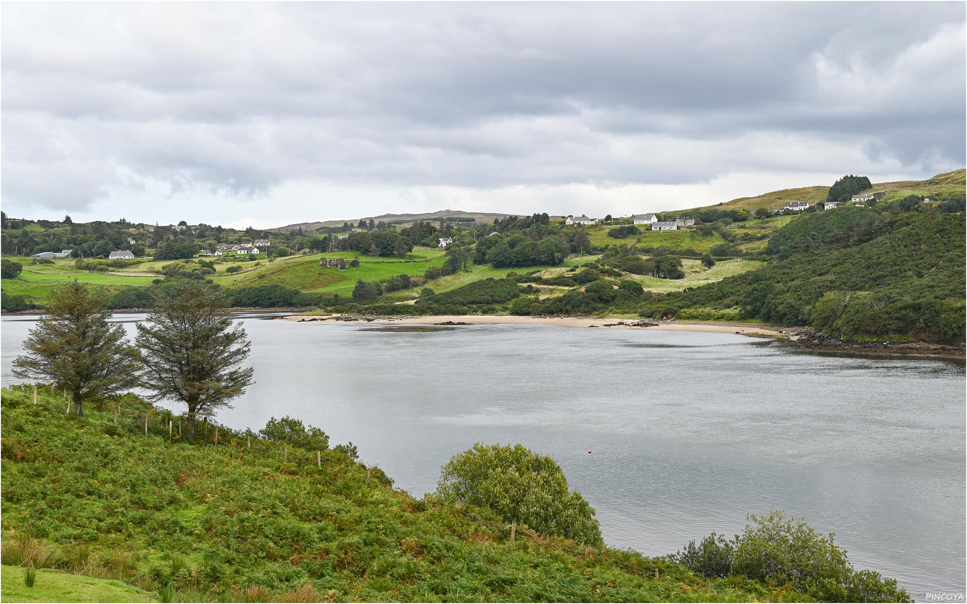 „Der trockenfallende Teil der Teelin Bay“