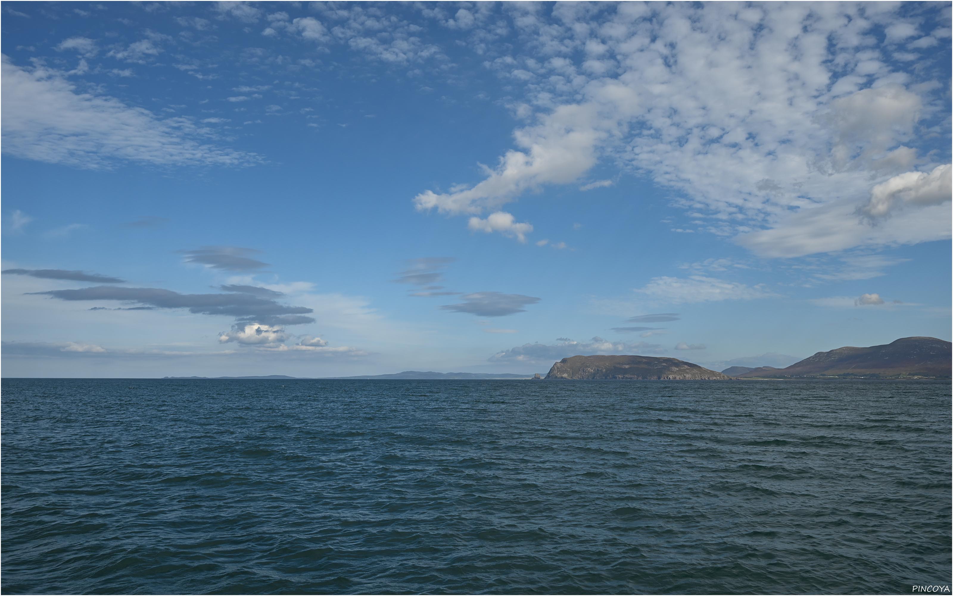 „Malin Head am Horizont, dahinter lockt Schottland.“