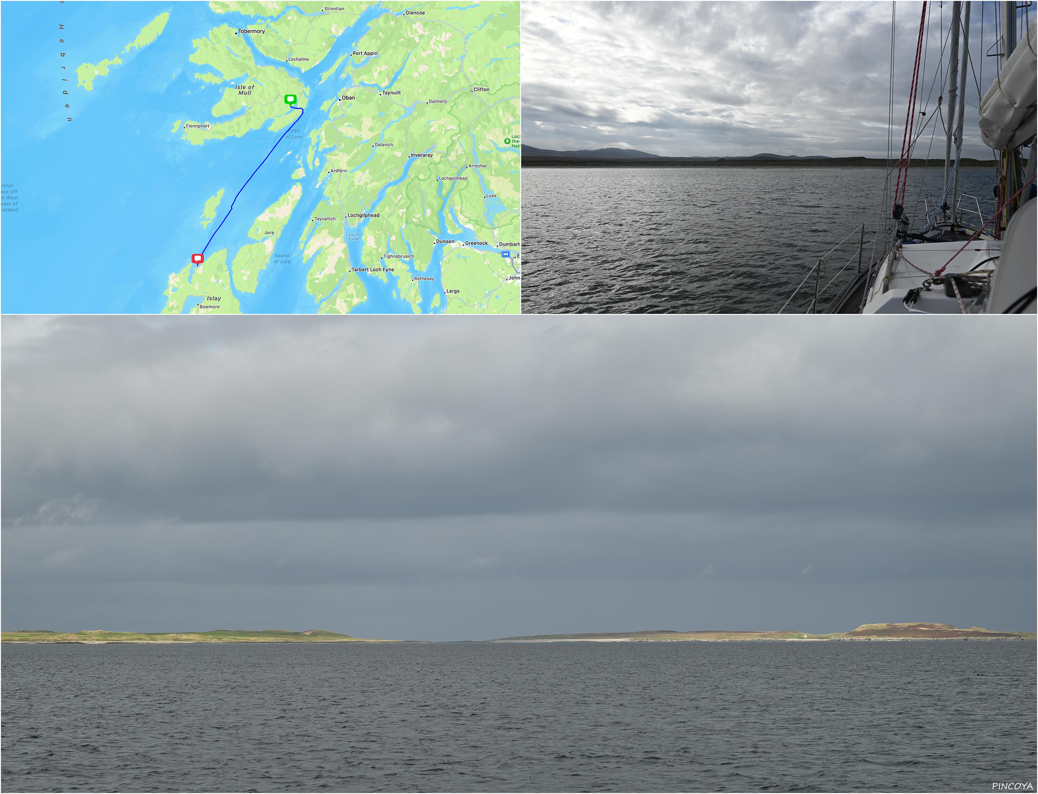 „aus der Traigh Bail Aonghais Bay -> ins Loch Spelve auf der Isle of Mull“