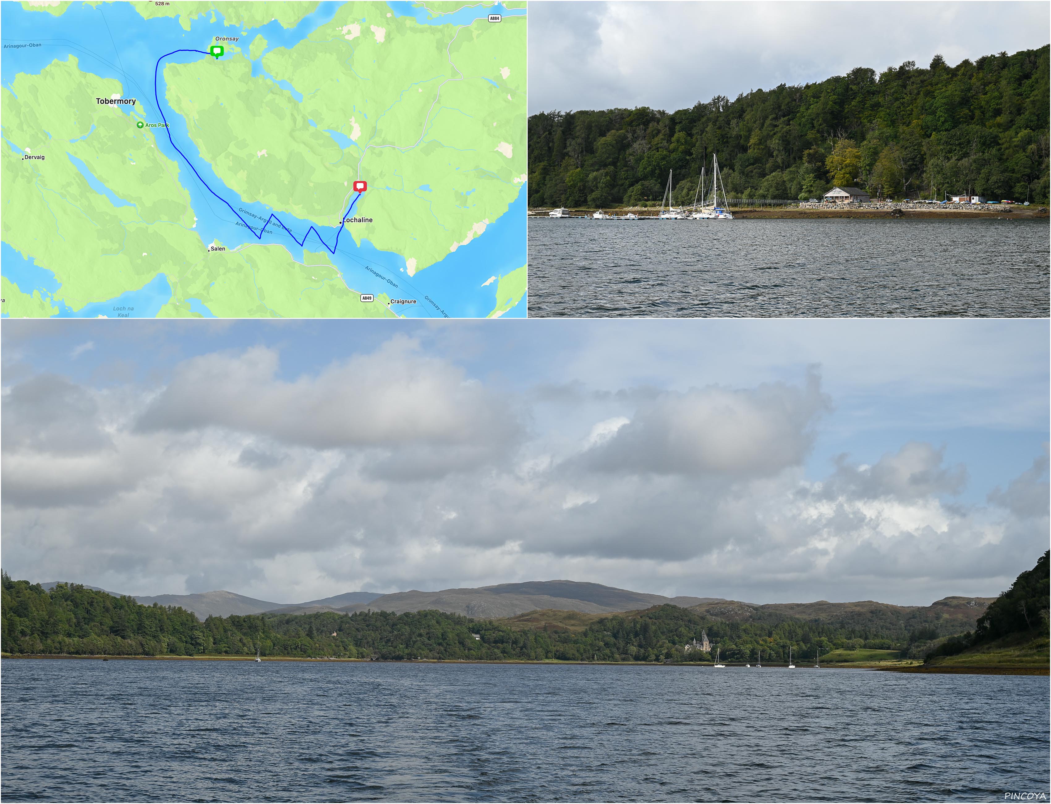„vom Loch Aline -> ins Loch Na Droma Buidhe“