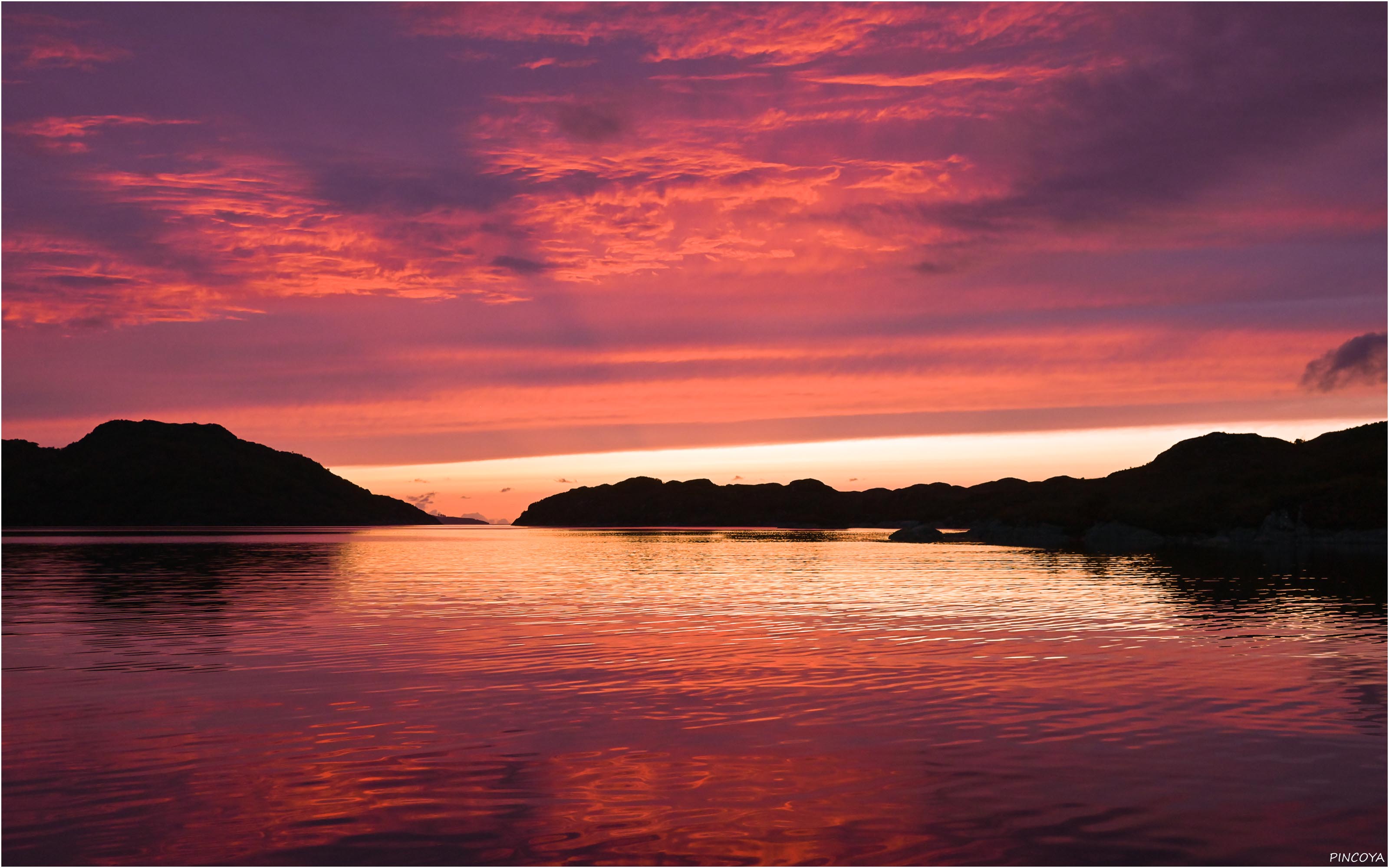 „Abends im Loch Na Droma Buidhe III“