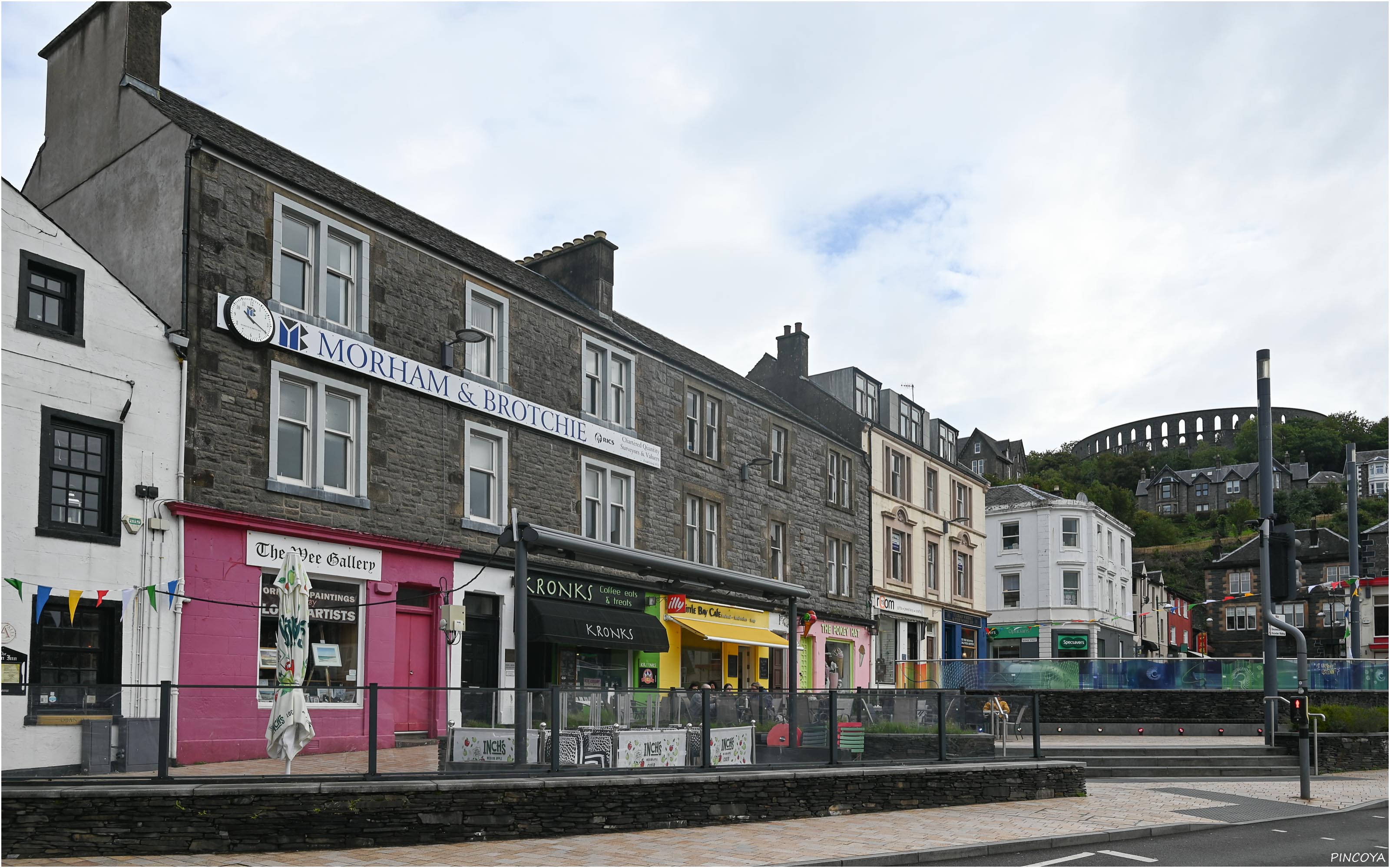 „Oban am Hafen, aber eigentlich ist in Oban alles am Hafen 🙂“