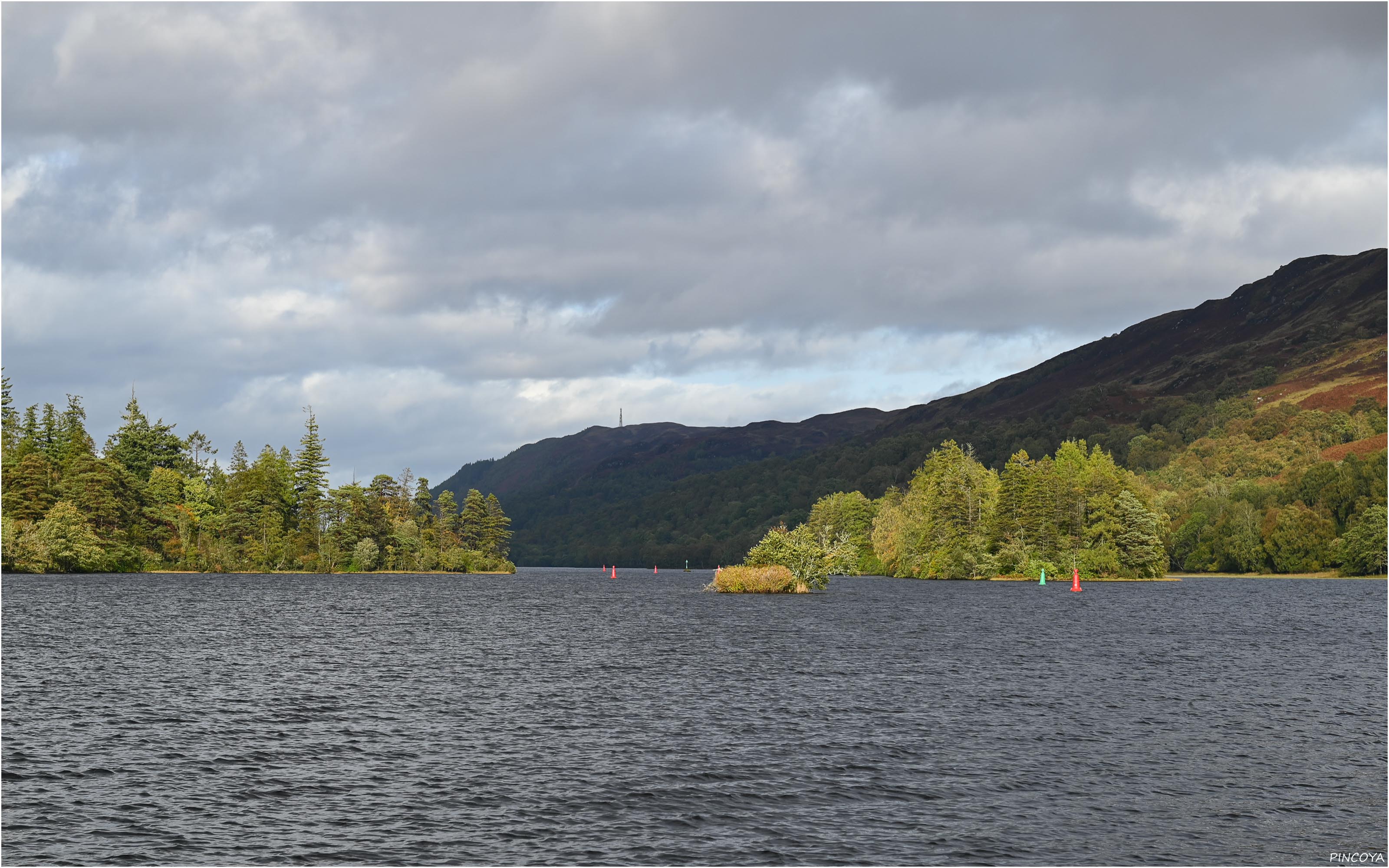 „Das Loch Oich mit etwas Sonne...“