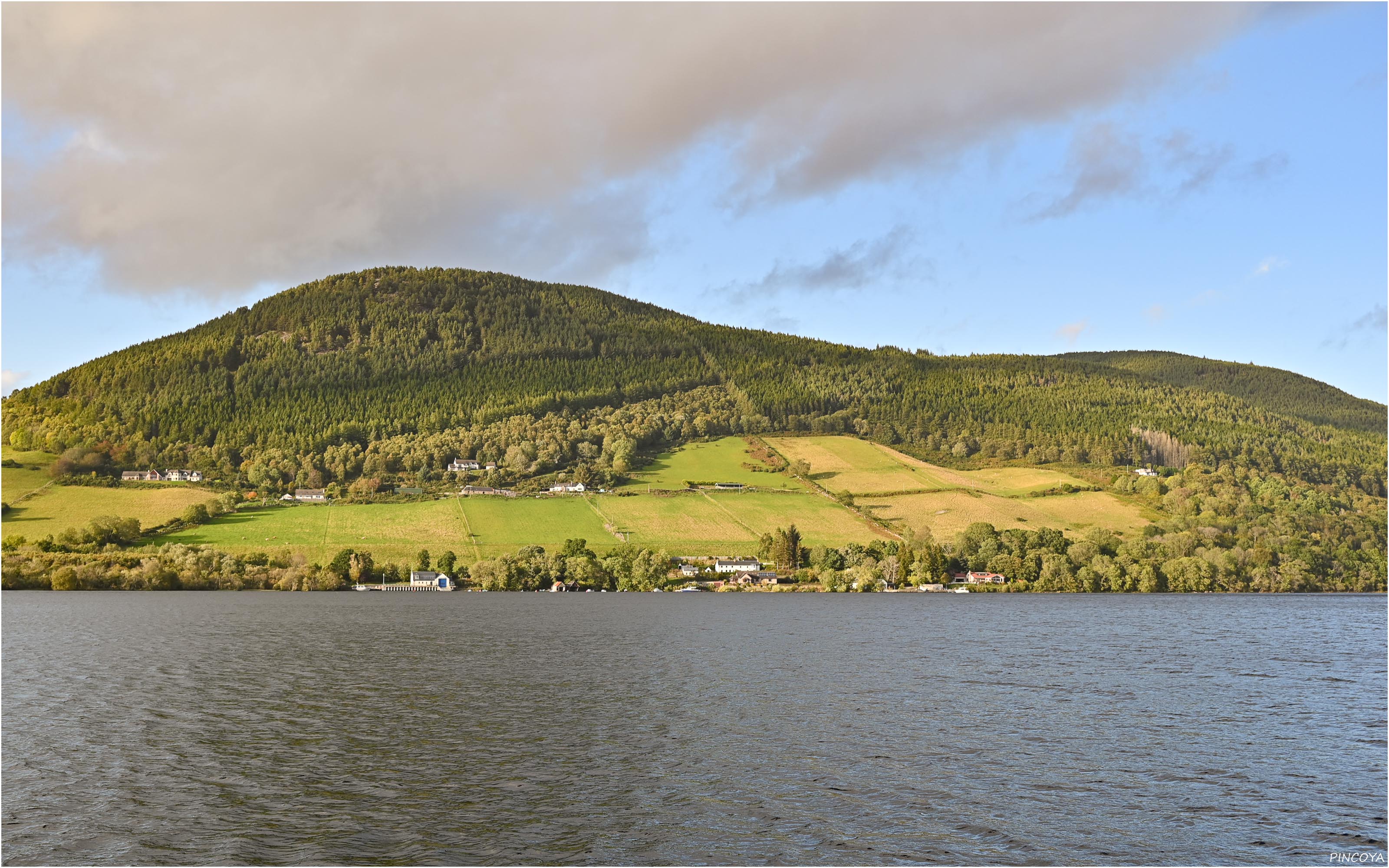 „Auf unserem Ankerplatz am Urquhart Castle“