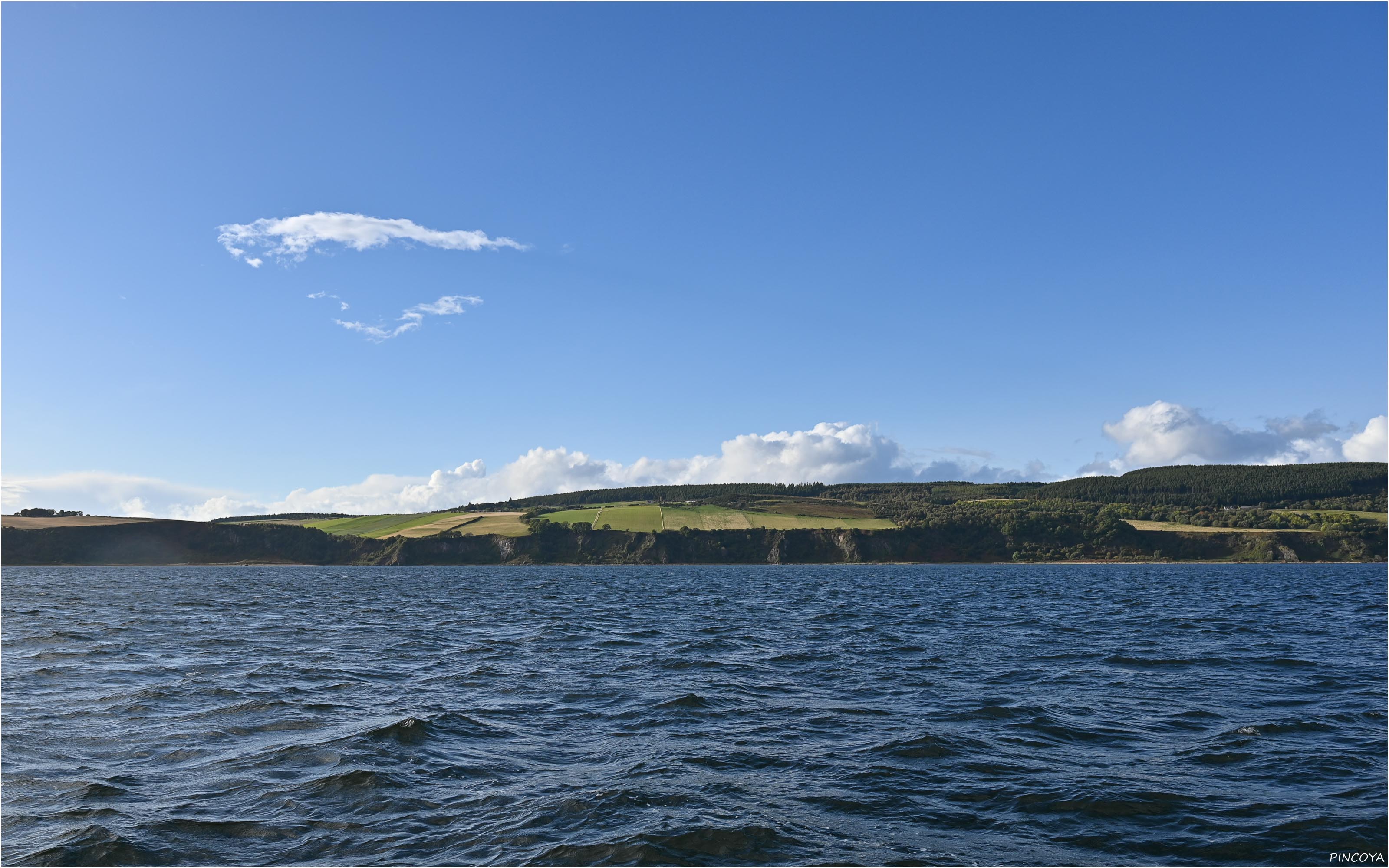 „Noch etwas schottisches Grün am Moray Firth“