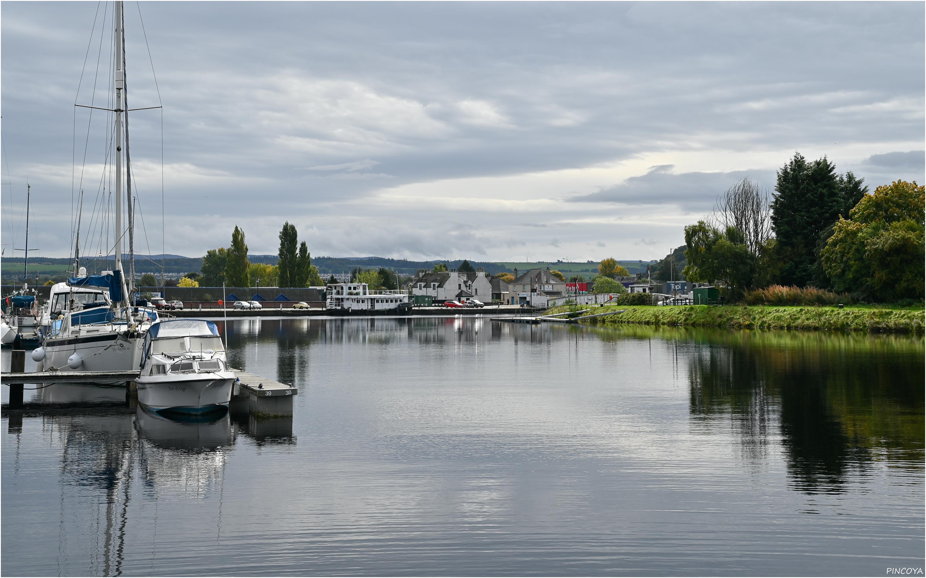 „Die Seaport Marina im letzten (oder eben ersten) Stück des Kanals.“