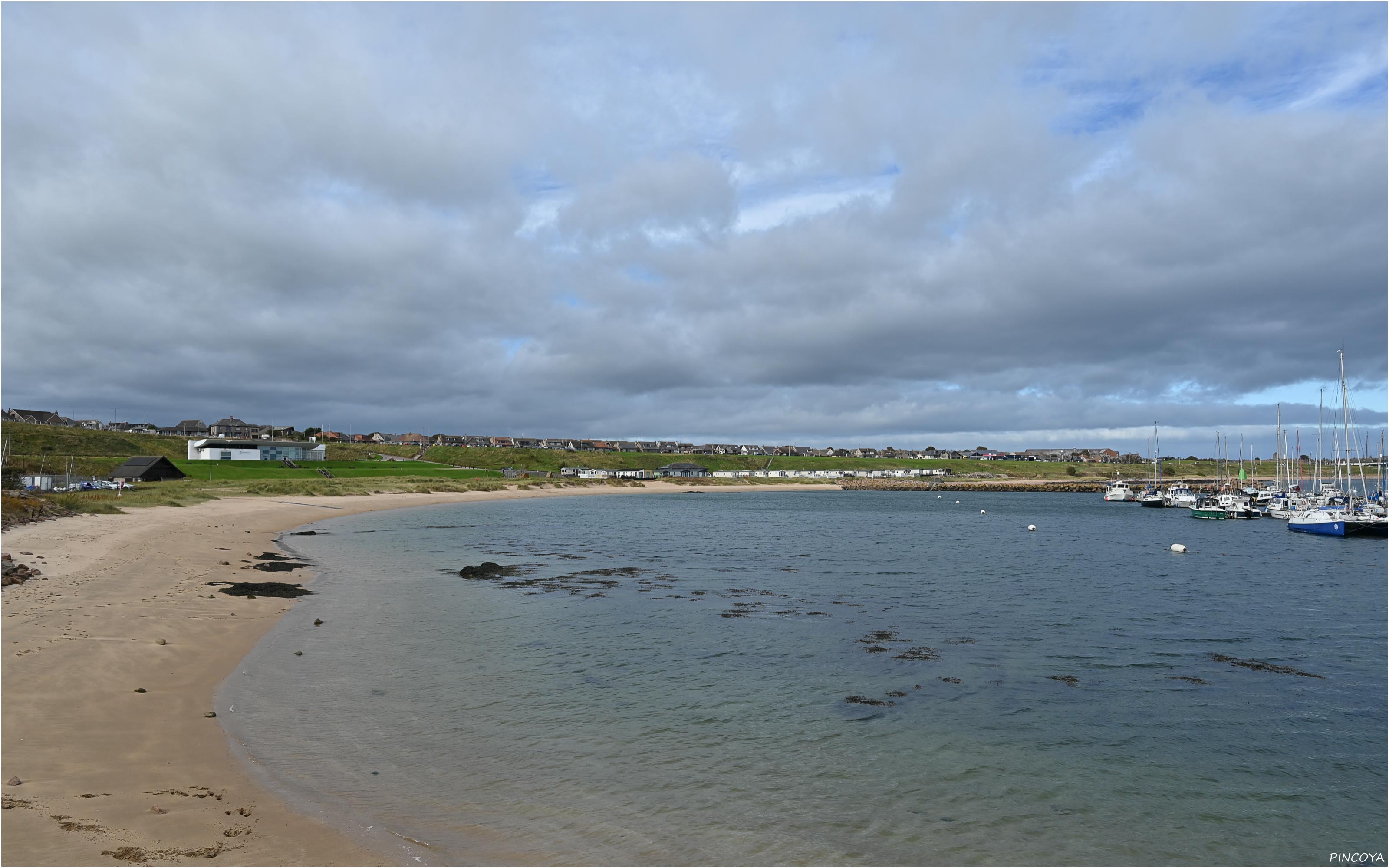 „Der Peterhead Harbour beach“