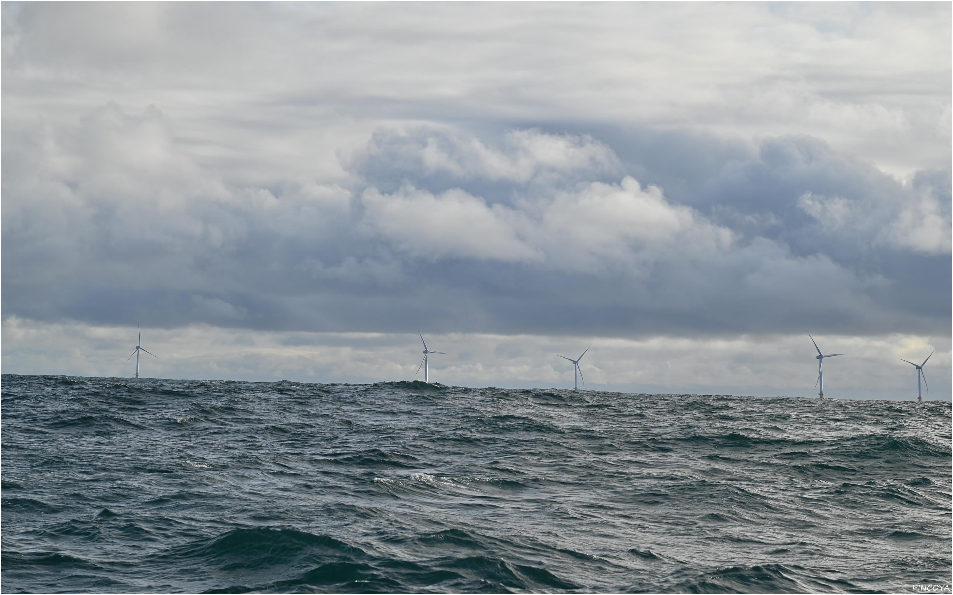 „Es geht knapp im Norden der Windräder entlang.“