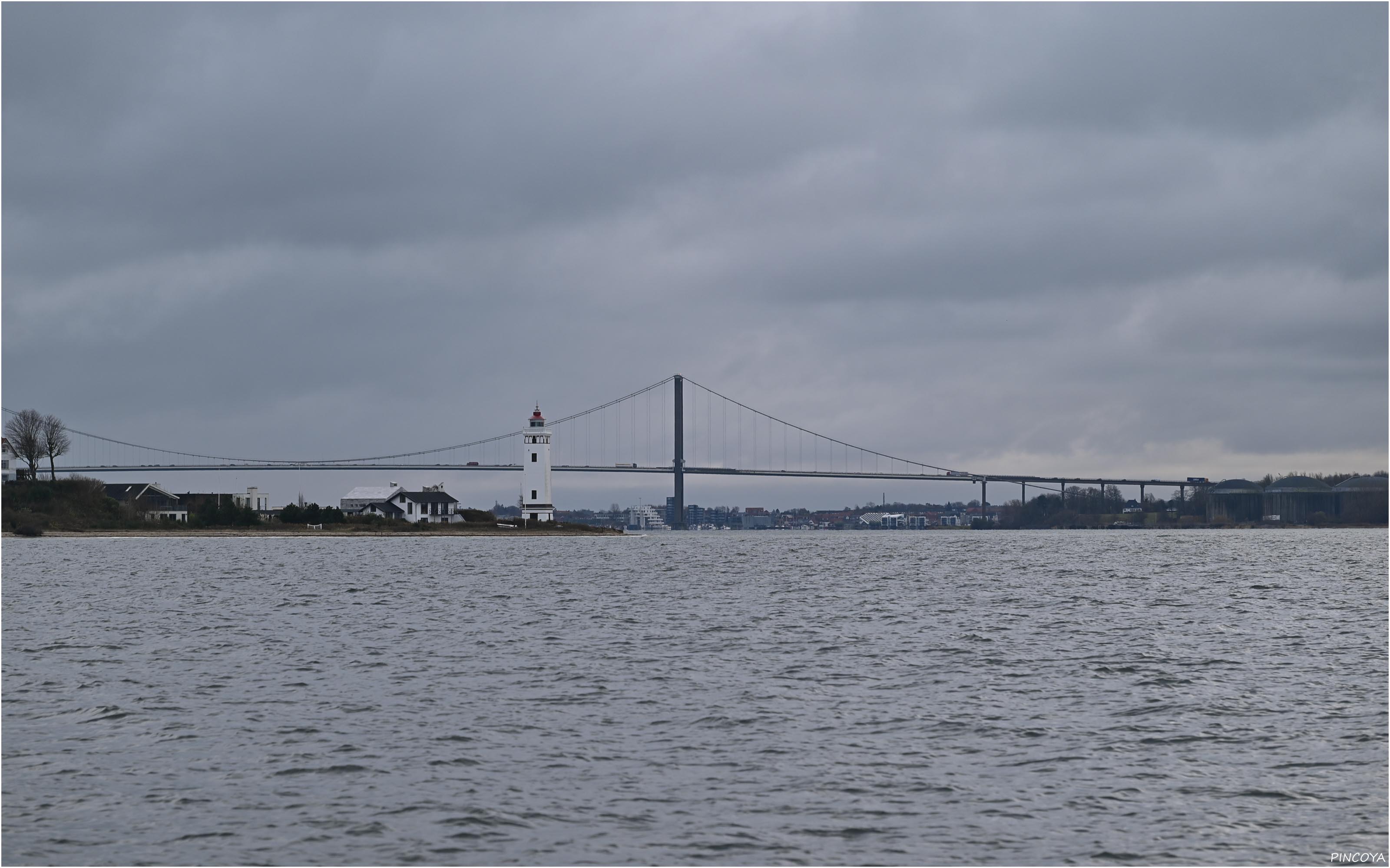 „Die Autobahnbrücke bei Middelfart über den Kleinen Belt“