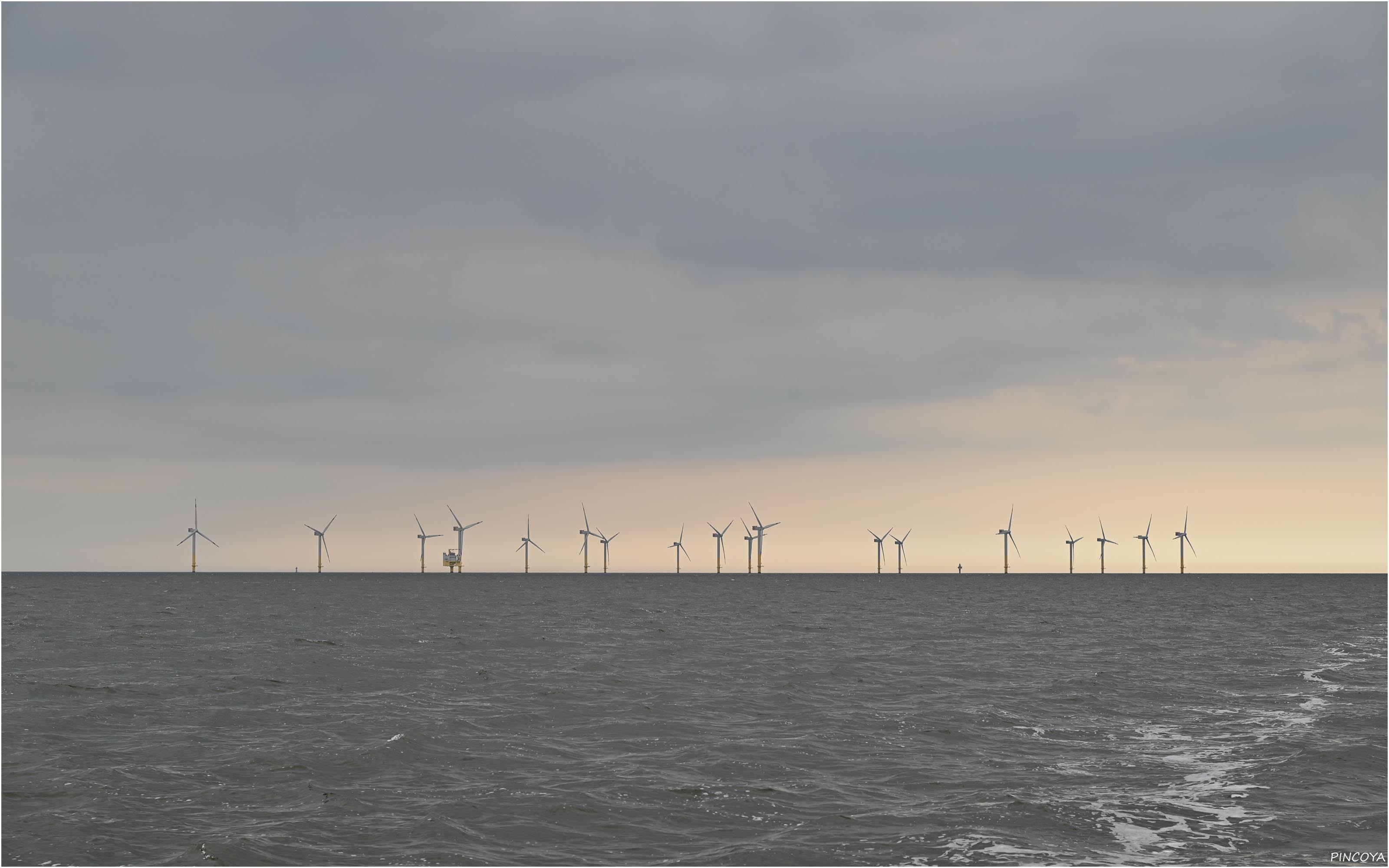 „Der Windpark Nordergrund, hier geht's nach Süden.“