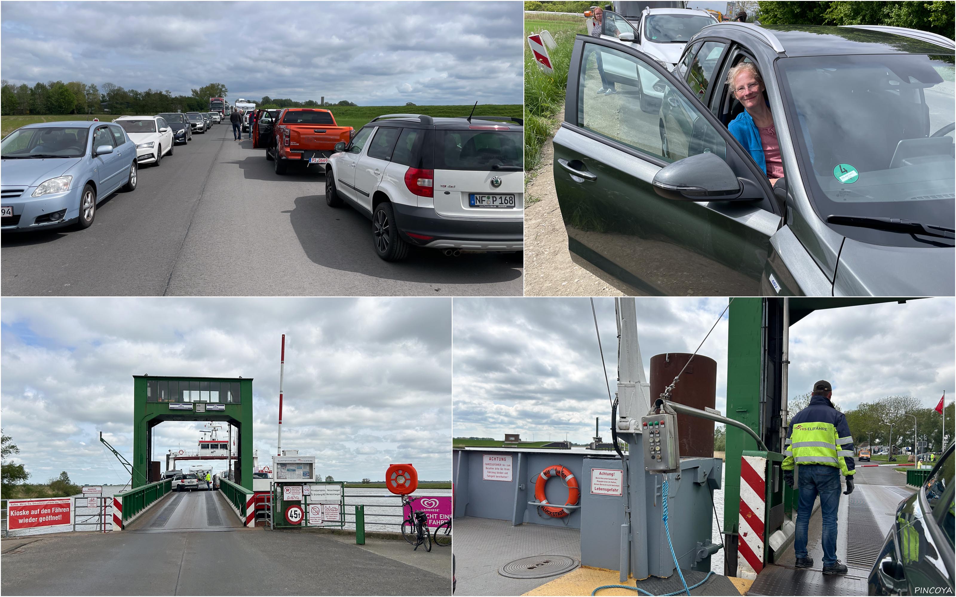 „In Wischhafen auf Warteposition“