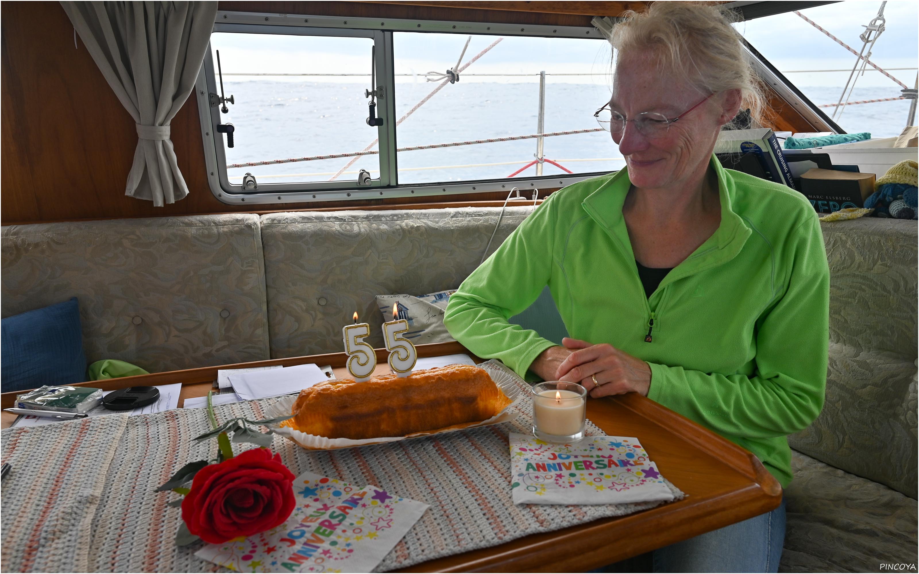 „Nach 55 Jahren der erste Geburtstag auf der Biskaya“