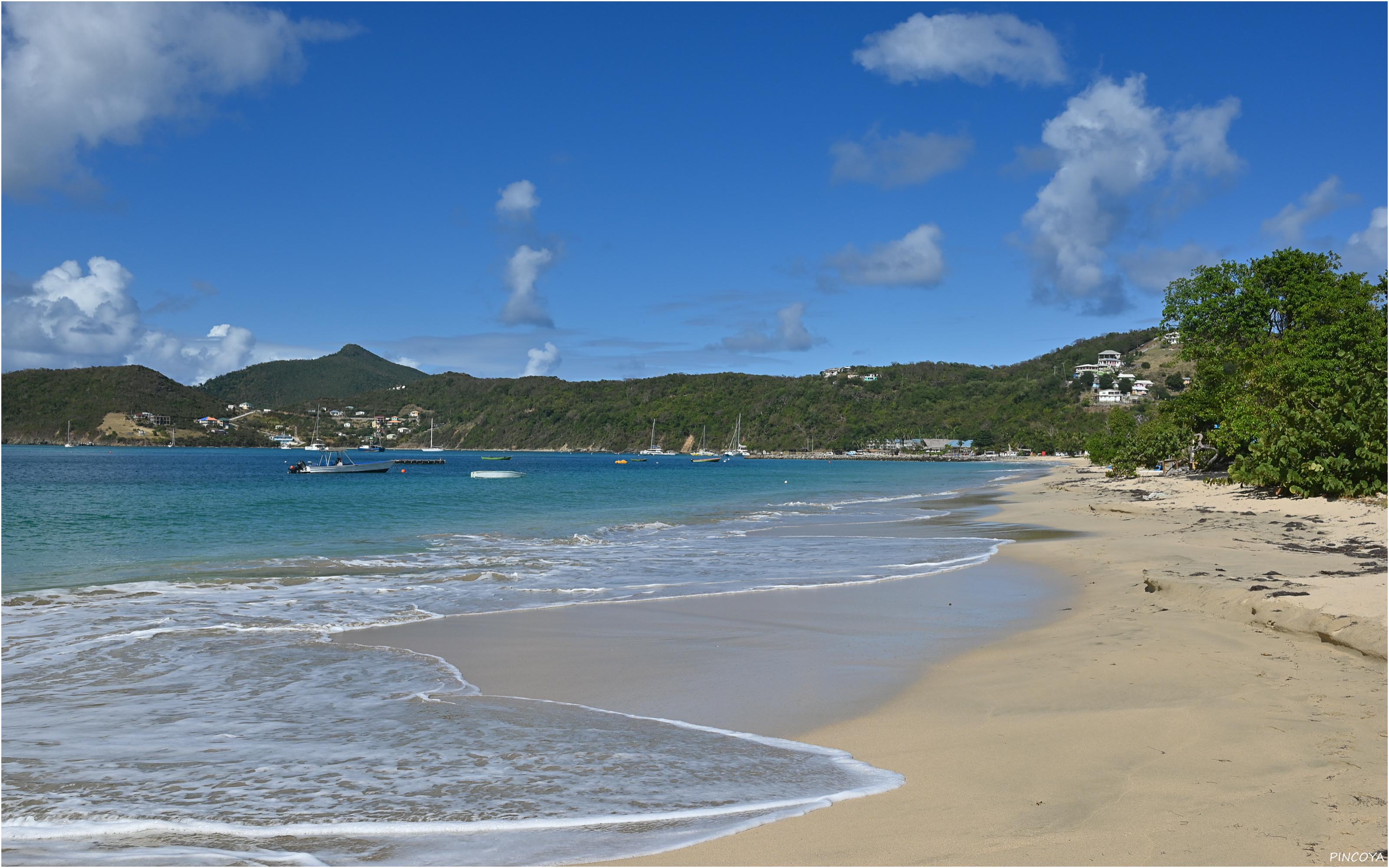 „Strand auf Canouan“