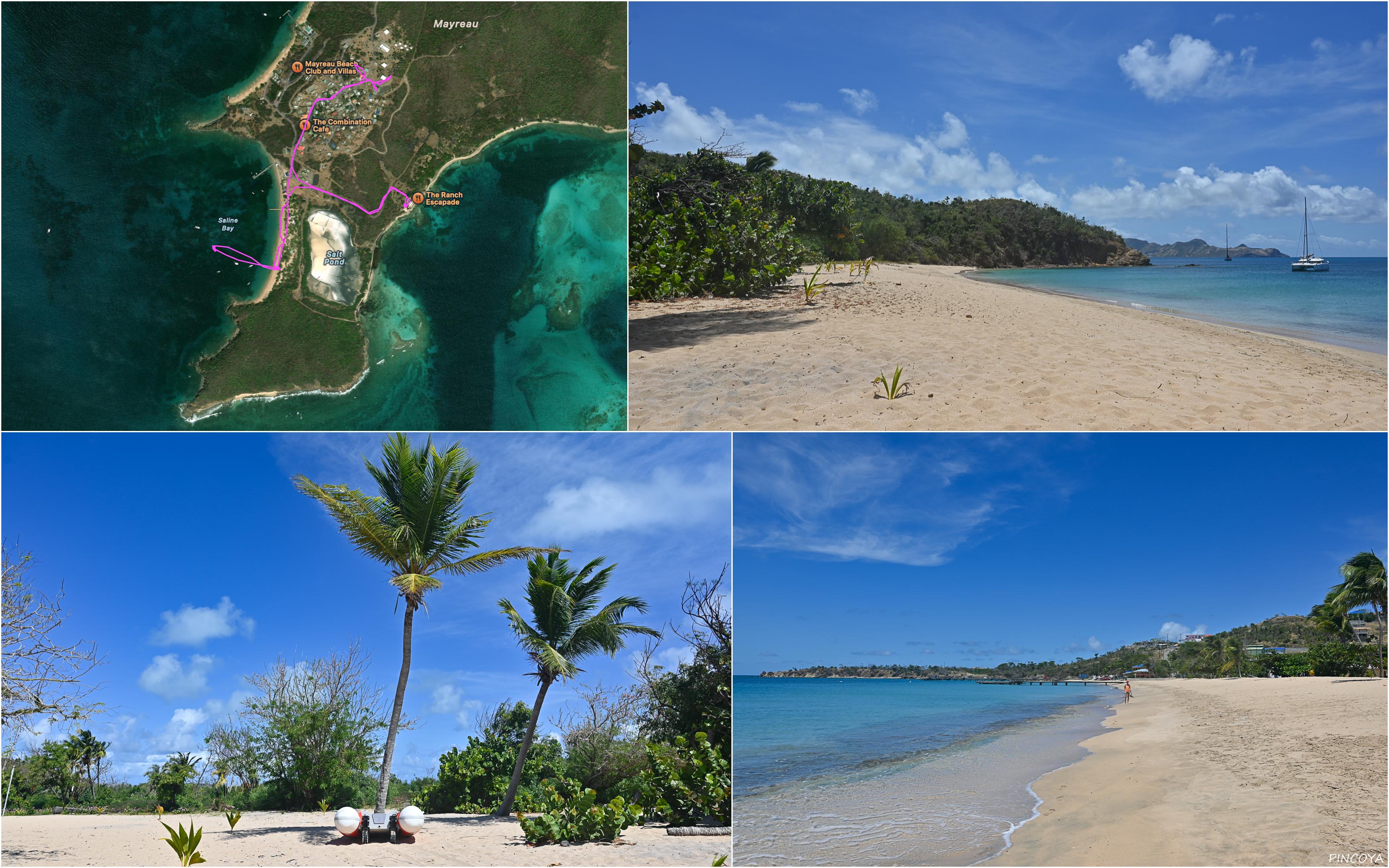 „Spaziergang auf Mayreau“