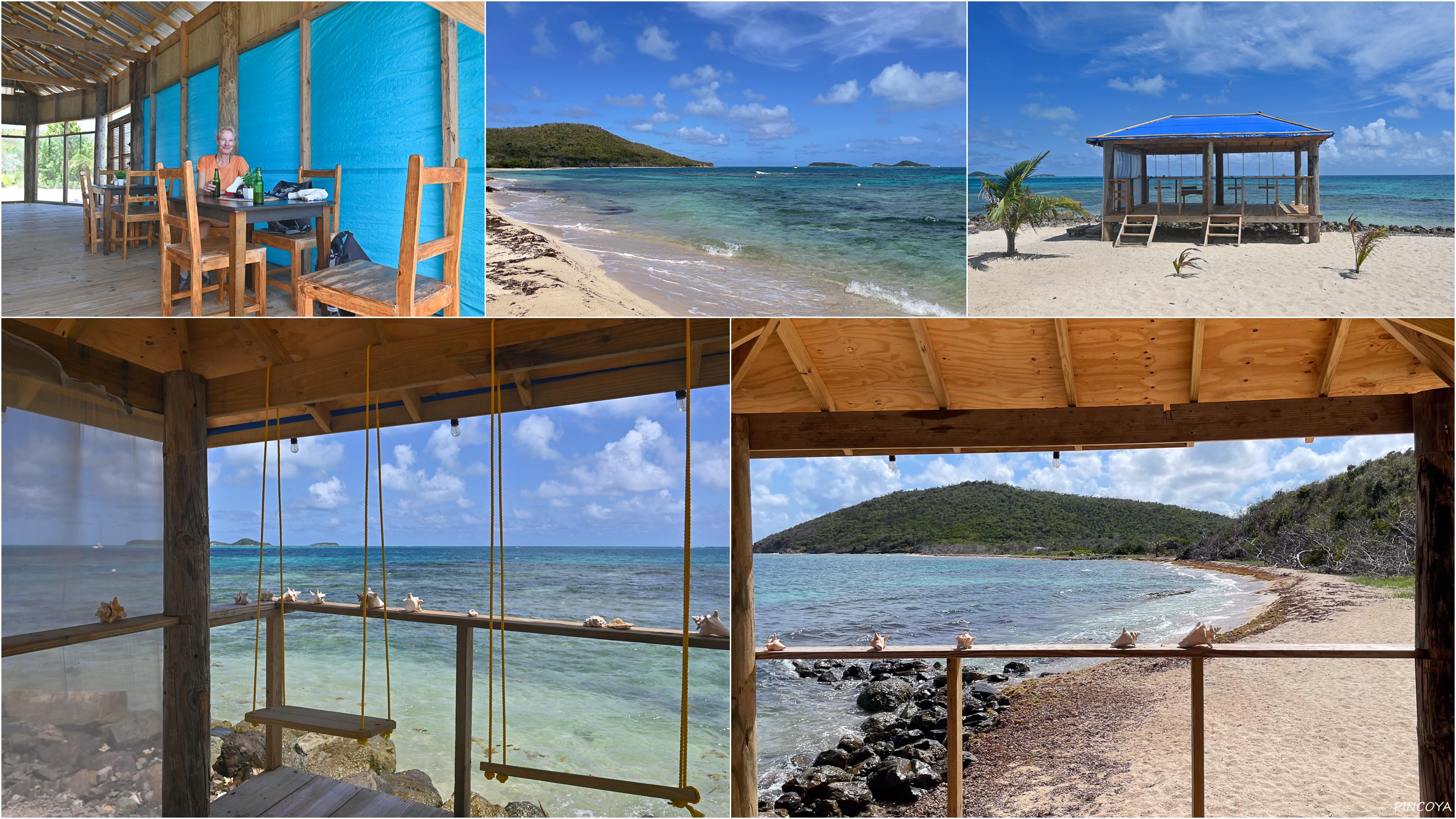 „In der Strandbar »The Ranch Escapade«“