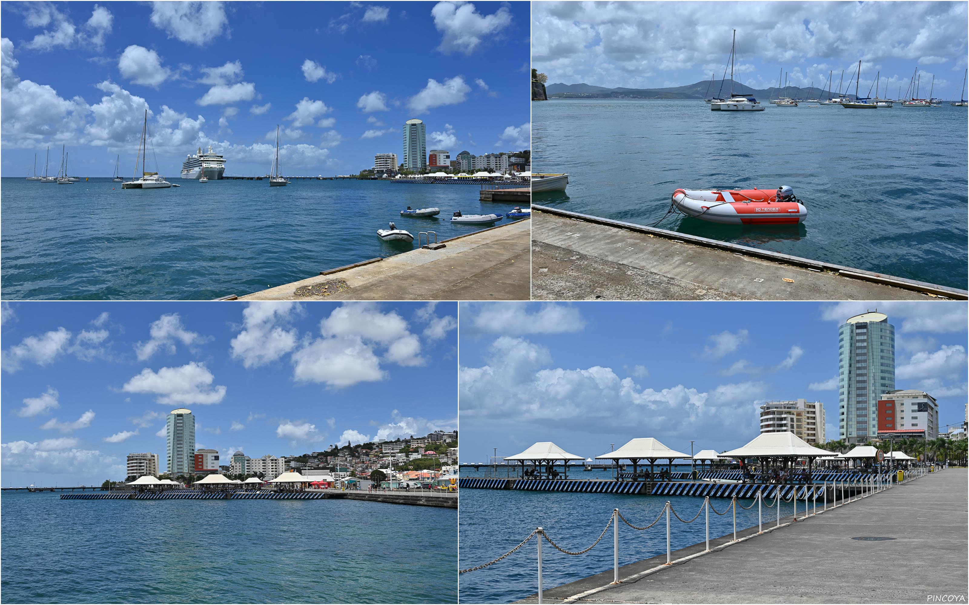 „Das Dinghy Dock ist noch das Beste am Ankerplatz von Fort-de-France“
