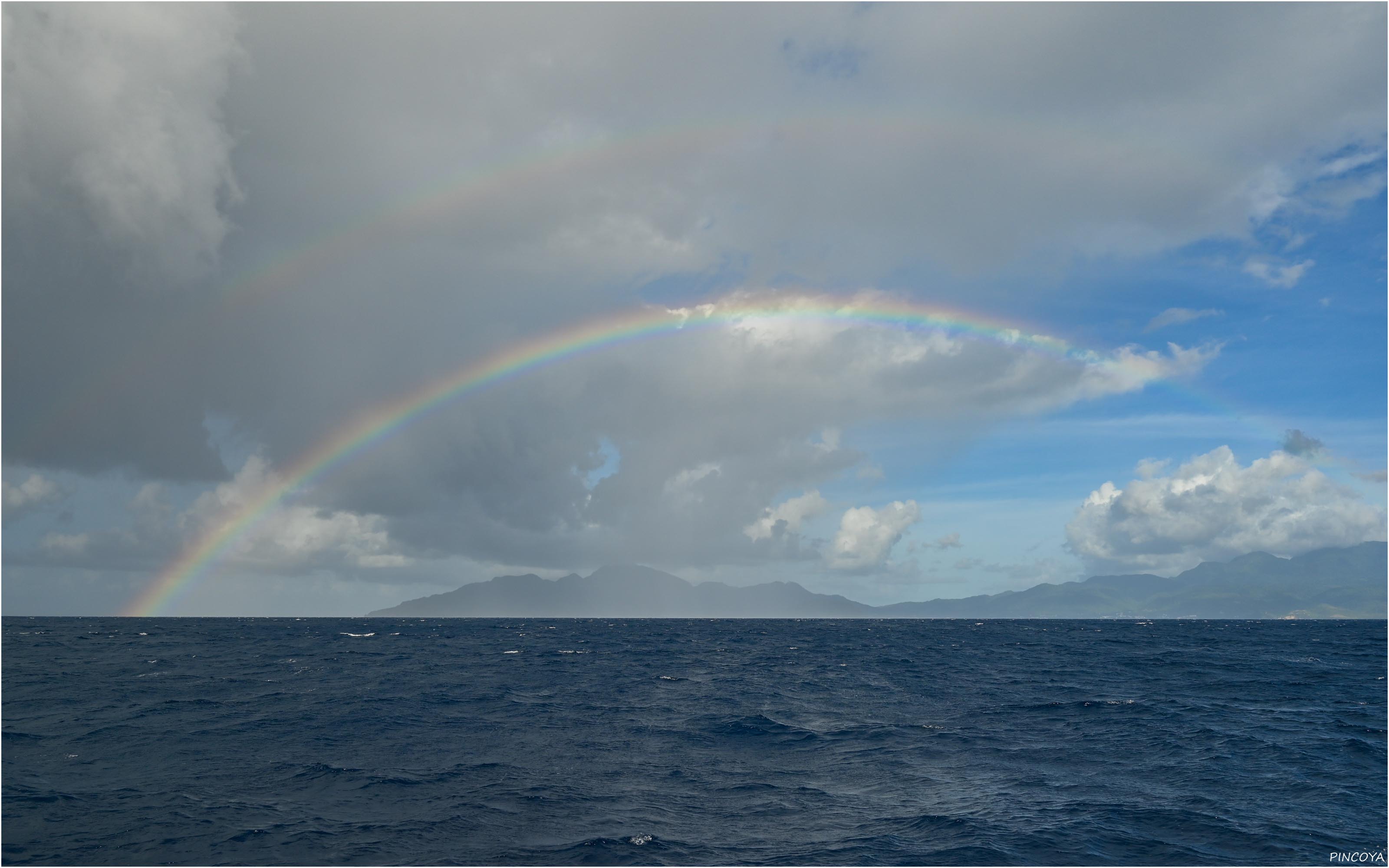 „Auf dem Weg nach Guadeloupe.“
