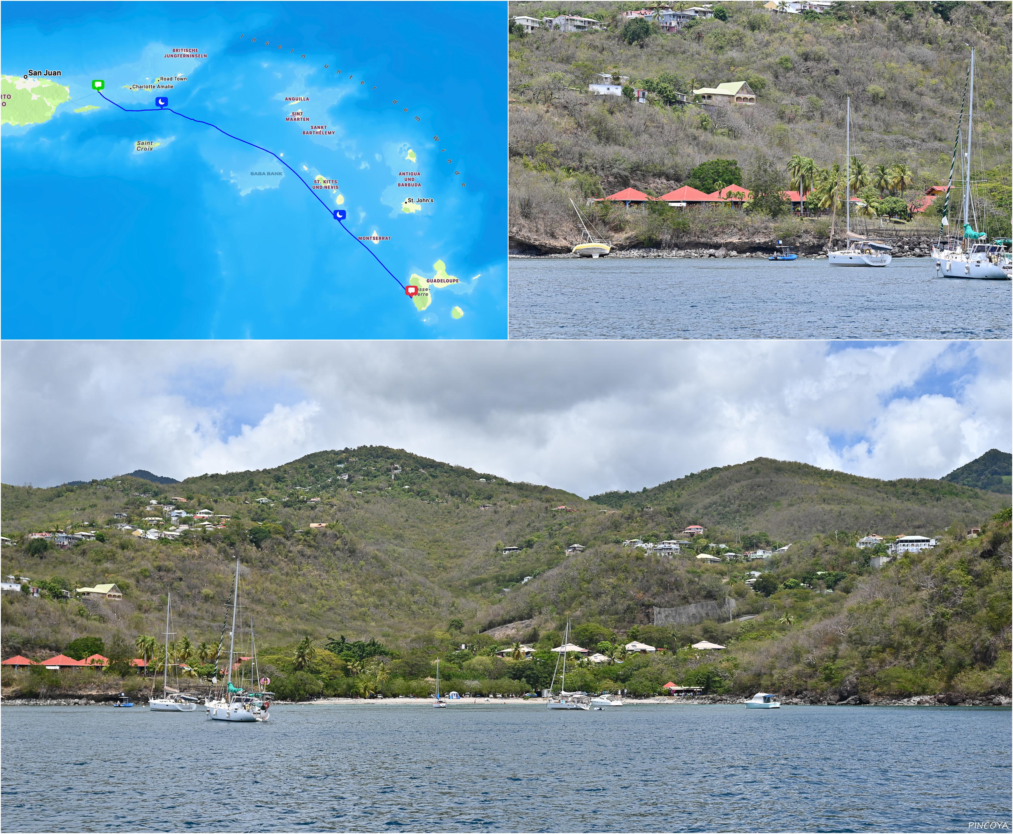„von Guadeloupe -> zur Isla de Culebra, Puerto Rico“