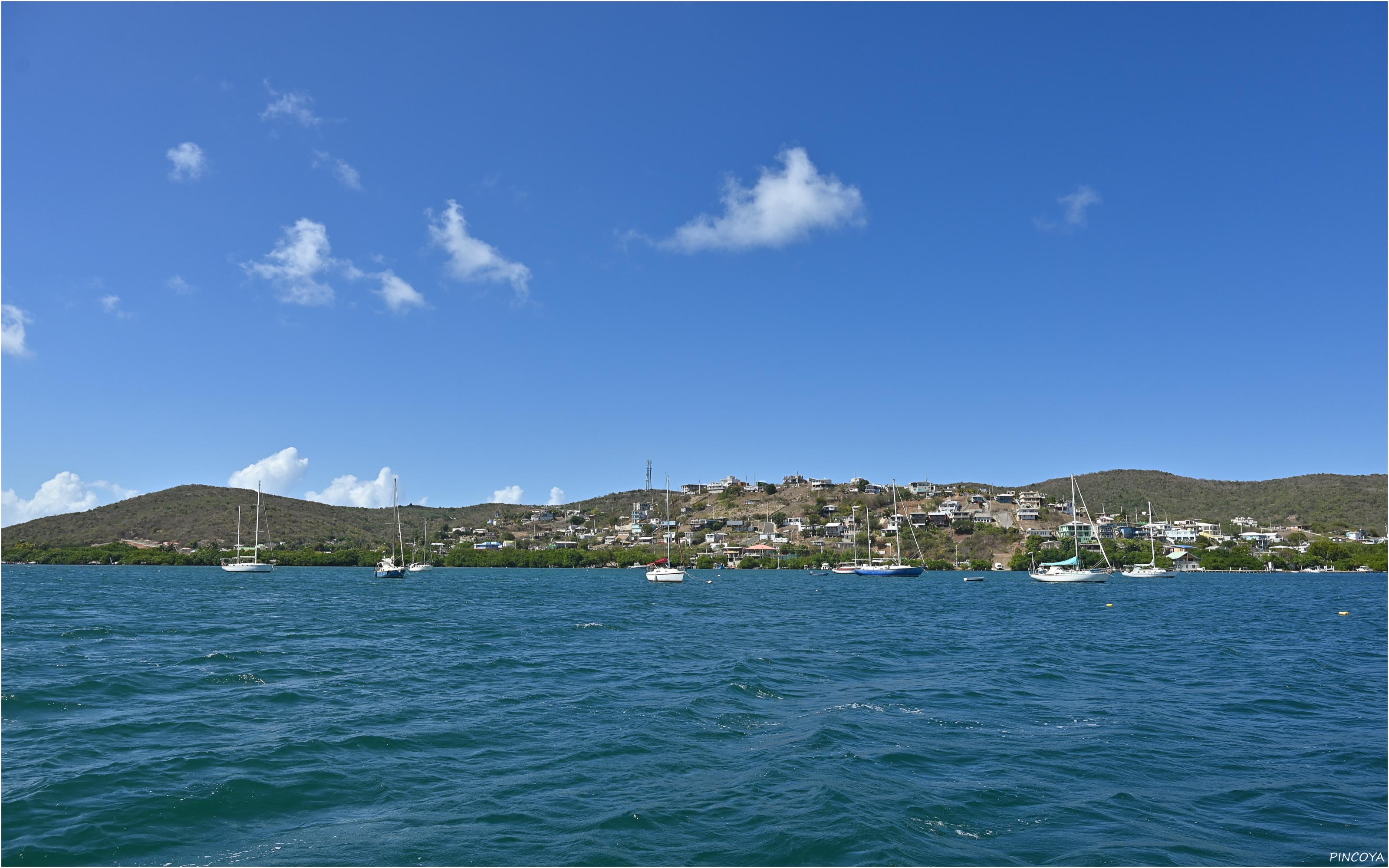 „Vor Anker auf Culebra“