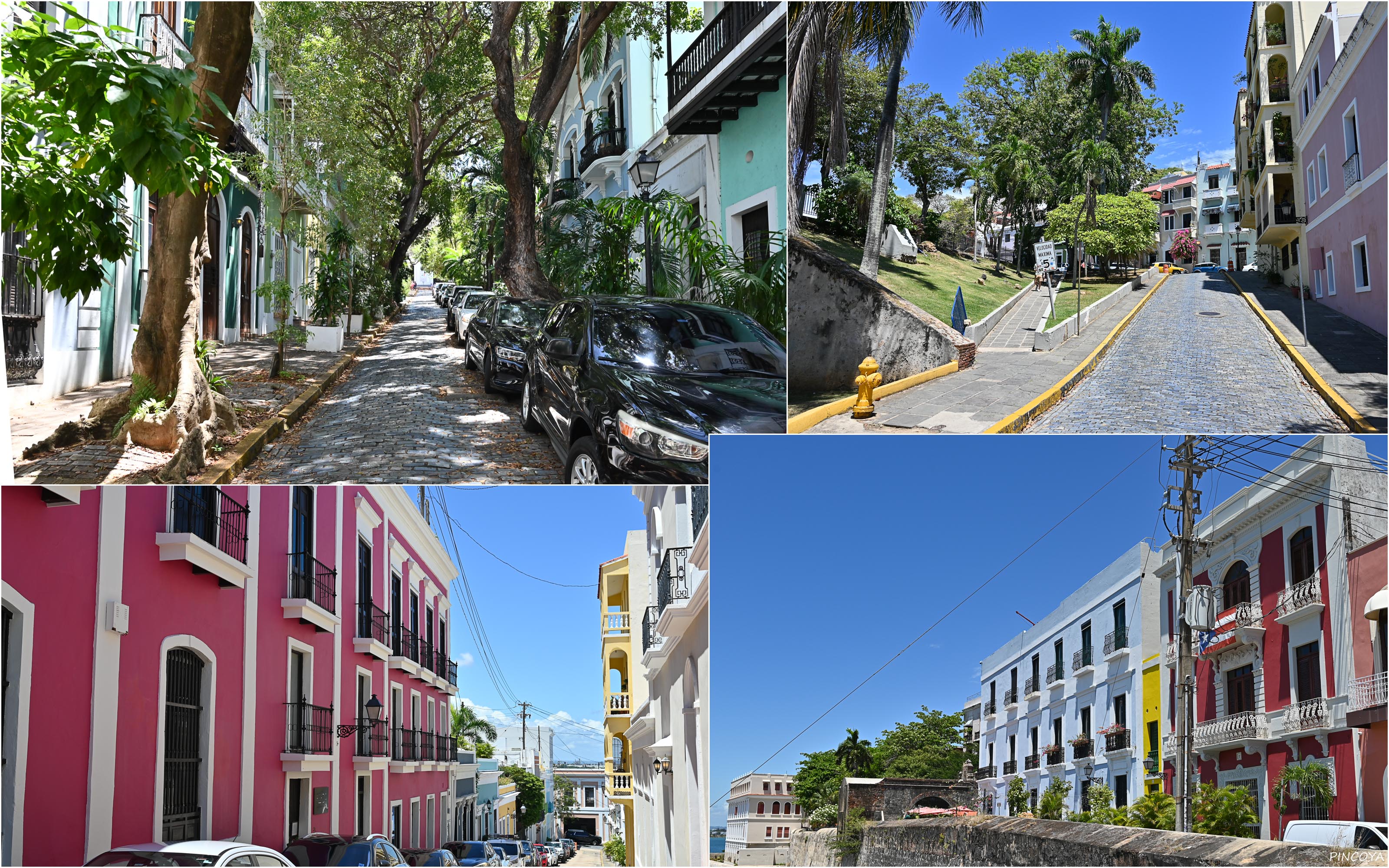 „In der Altstadt von San Juan“