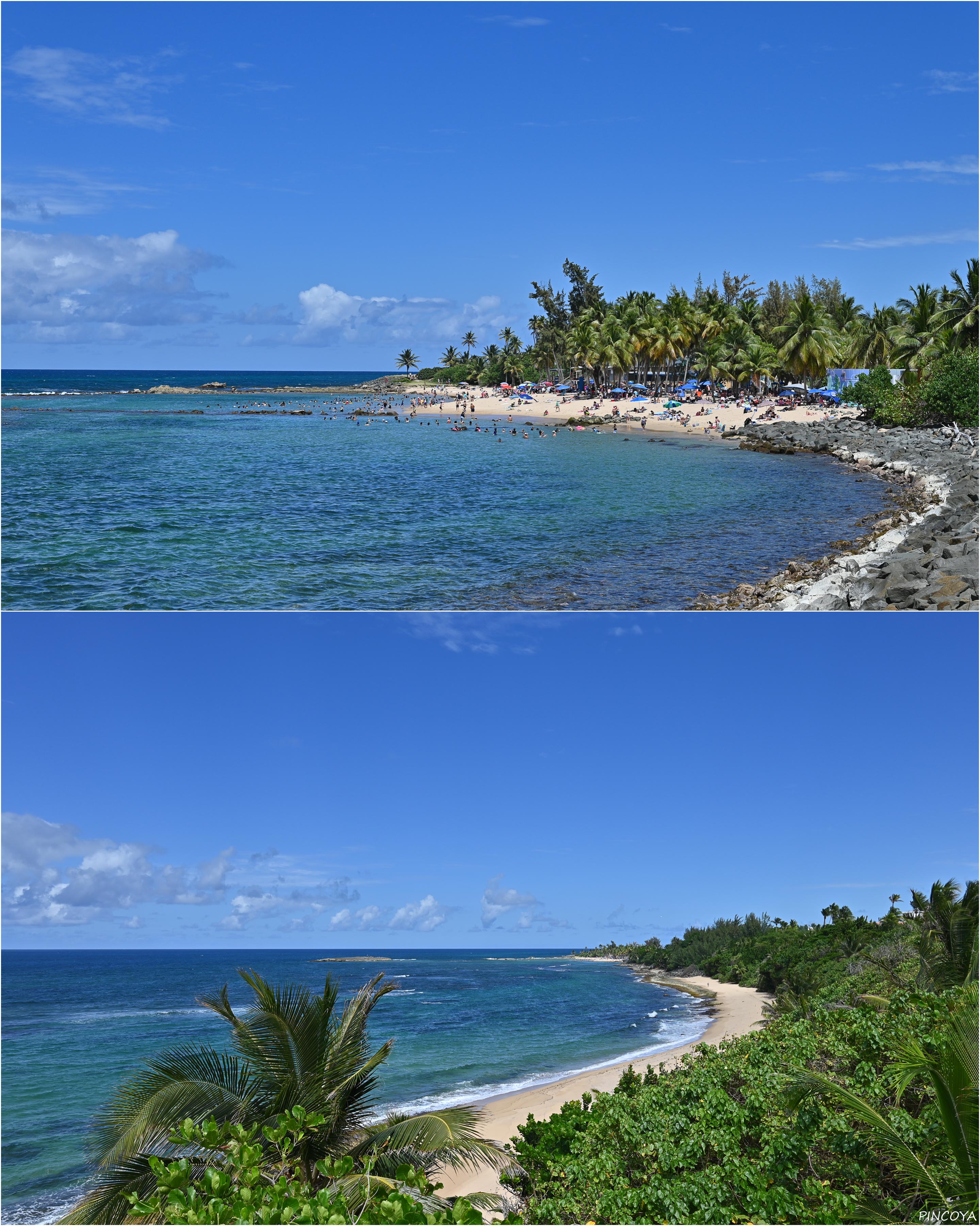 „Die Beaches an der nördlichen Promenade.“